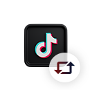 Репосты TikTok весь мир